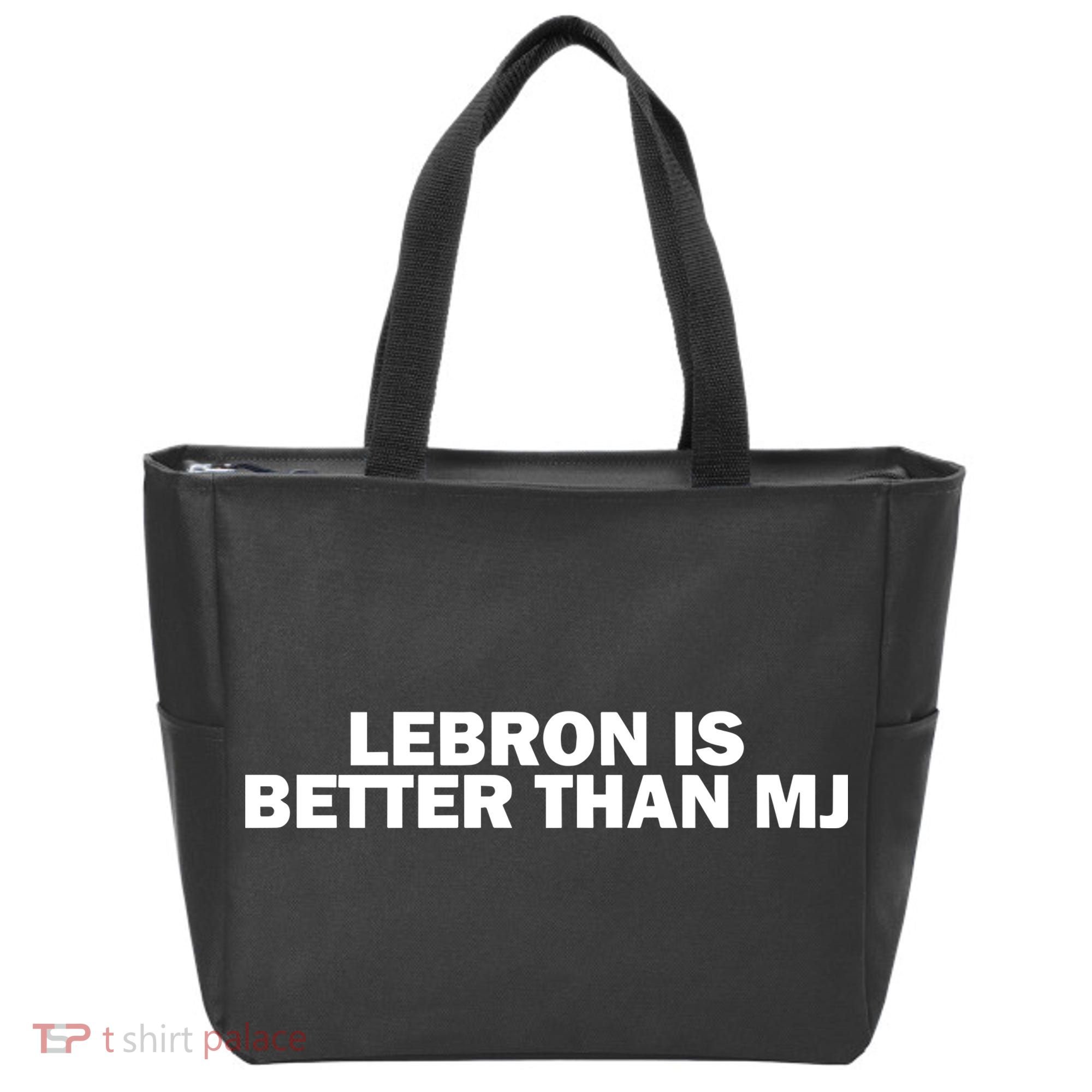 Lebron Is Better Than Mj Tote Bag