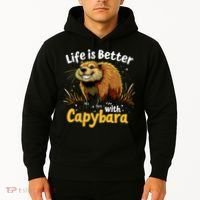 Life Is Better With Capybara Hoodie thumb 2