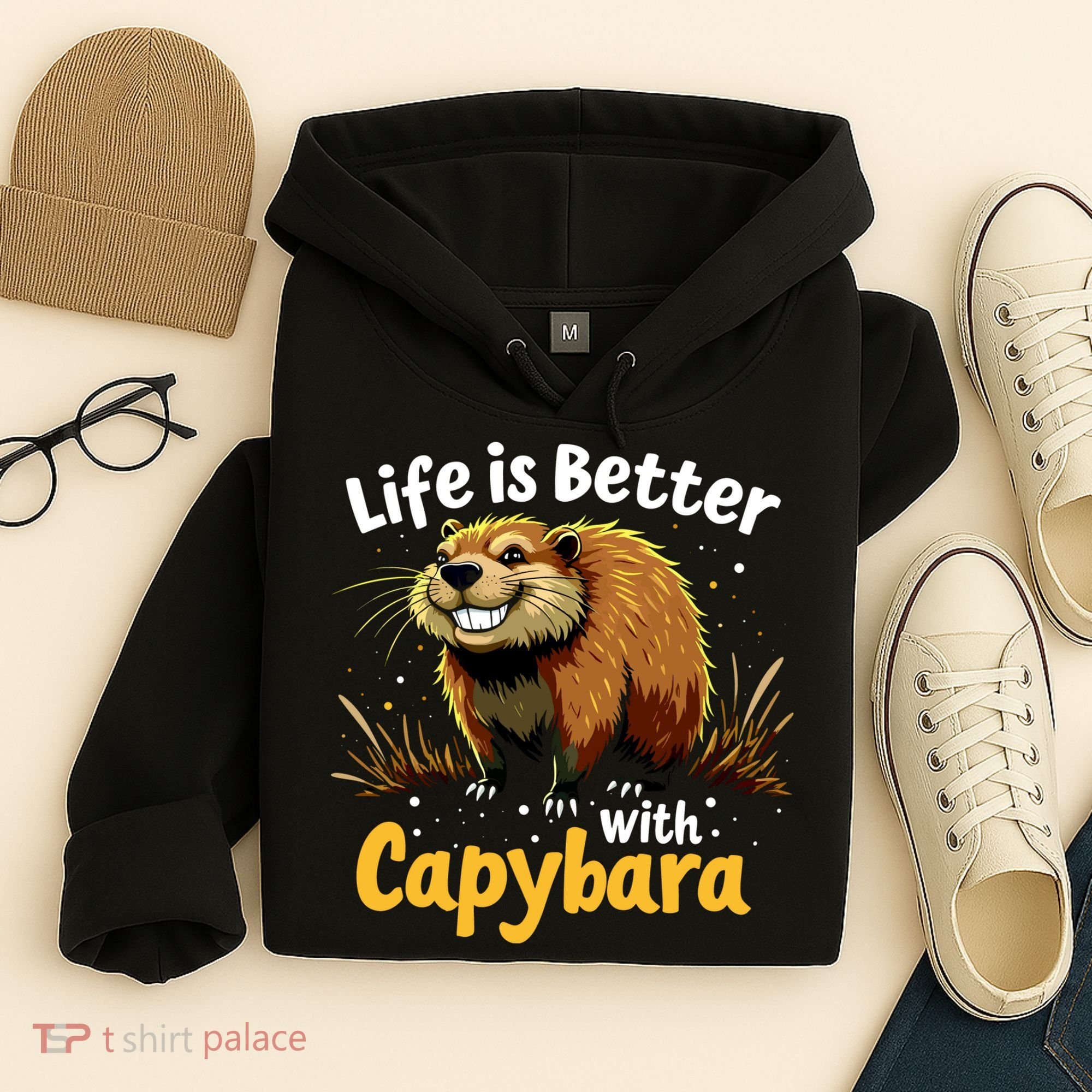 Life Is Better With Capybara Hoodie