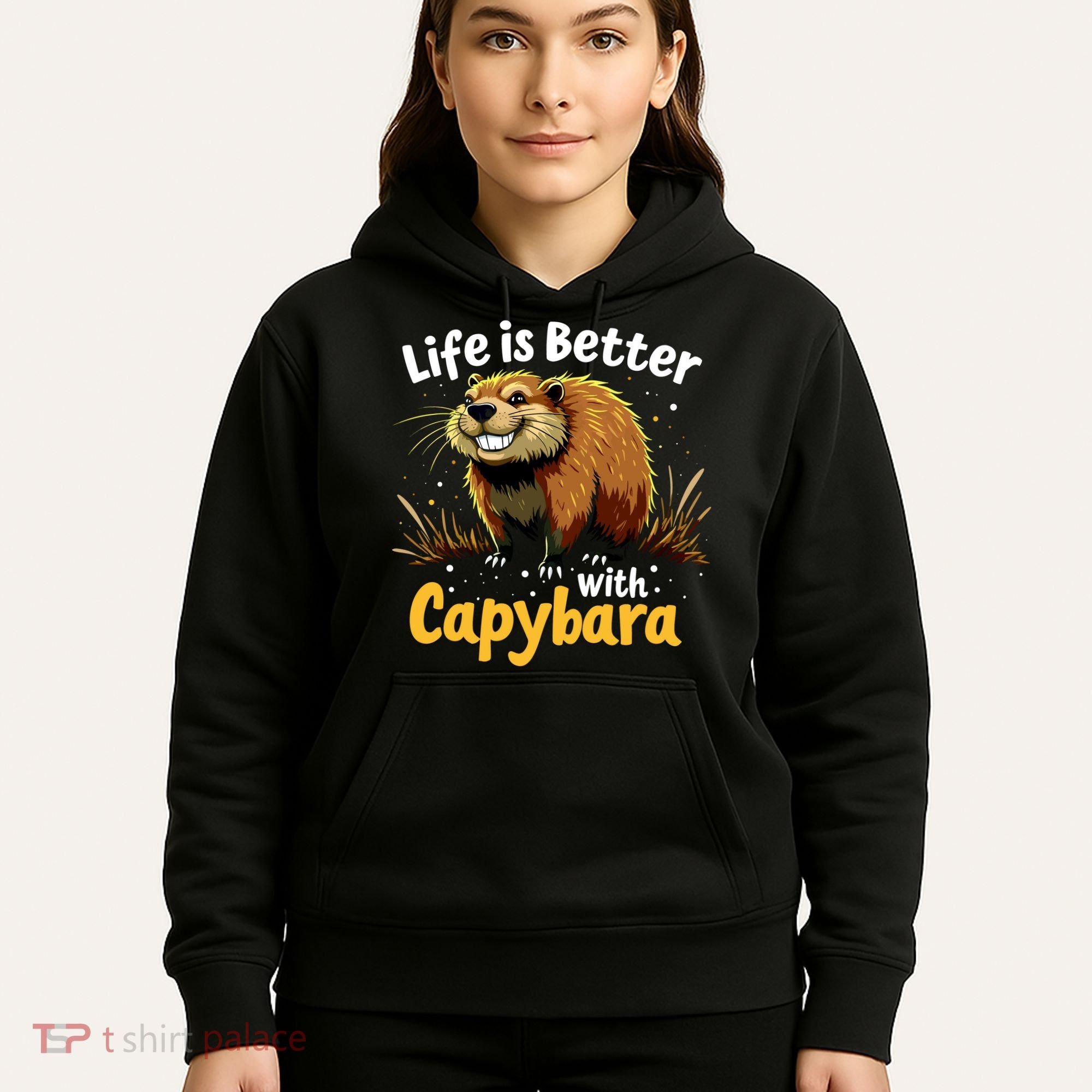 Life Is Better With Capybara Hoodie