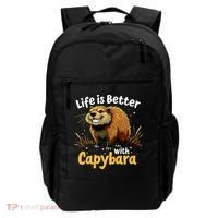 Life Is Better With Capybara Backpack thumb 0