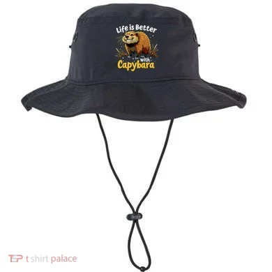 Life Is Better With Capybara Bucket Hat