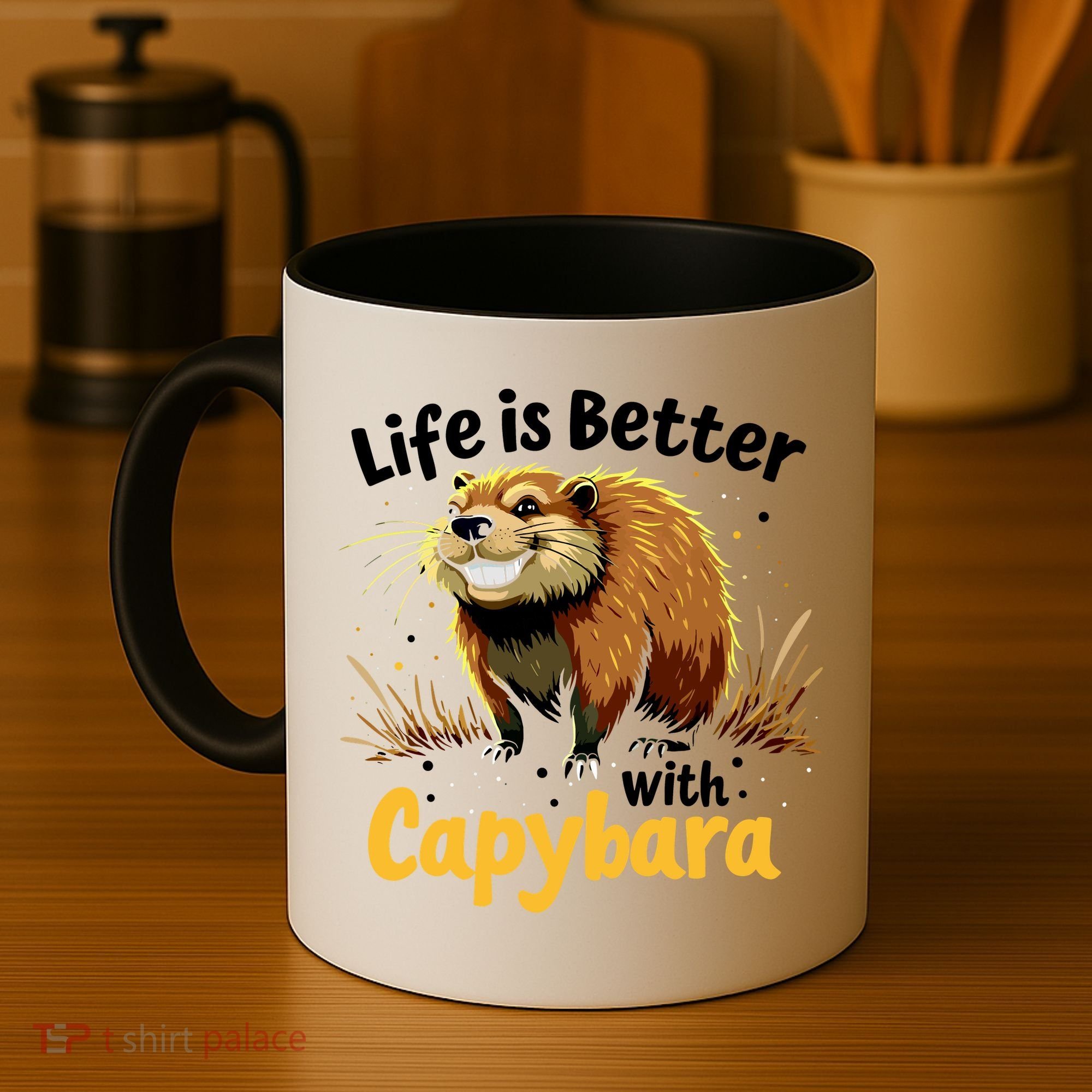 Life Is Better With Capybara Coffee Mug