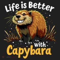 Life Is Better With Capybara Tumbler thumb 3