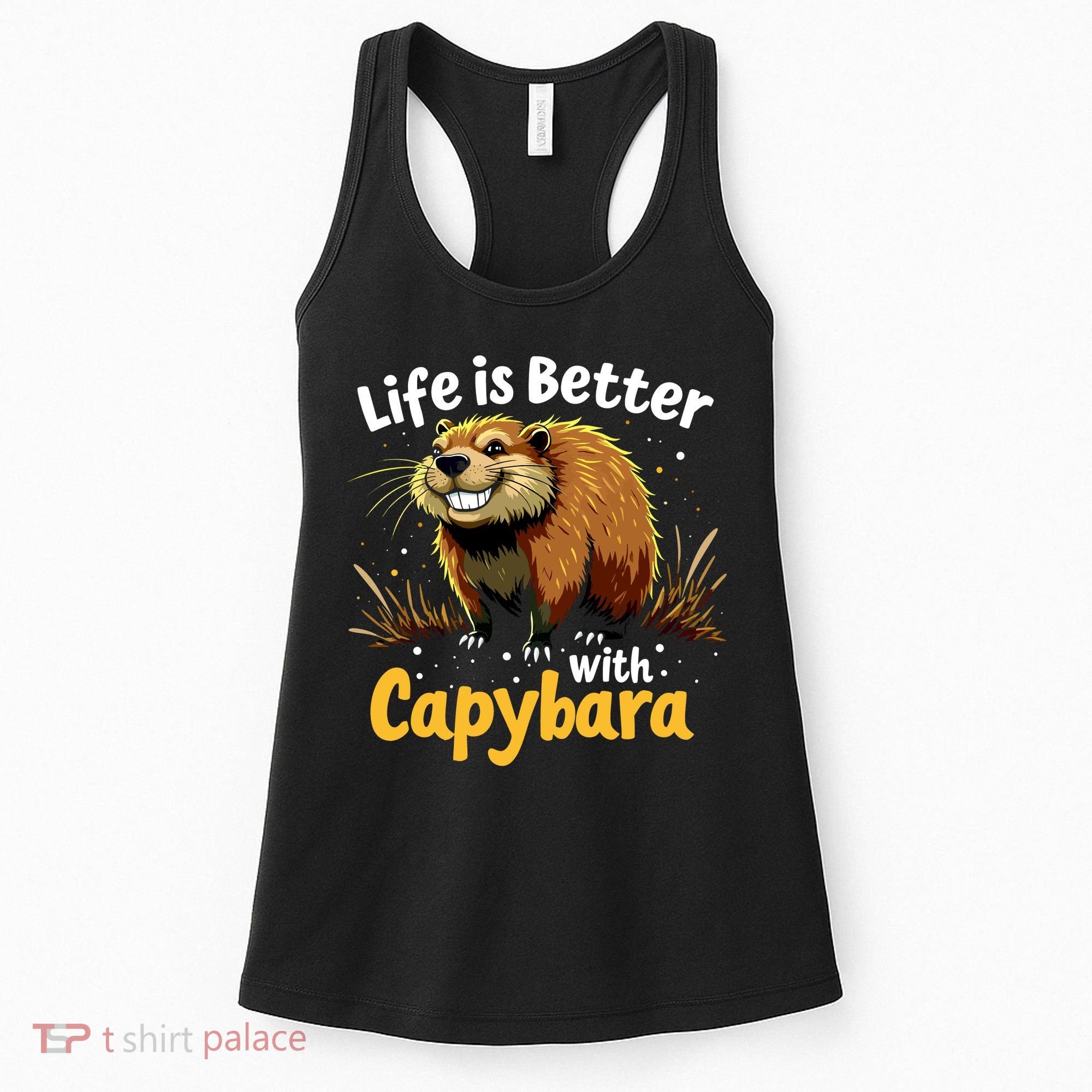Life Is Better With Capybara Women's Tank Top