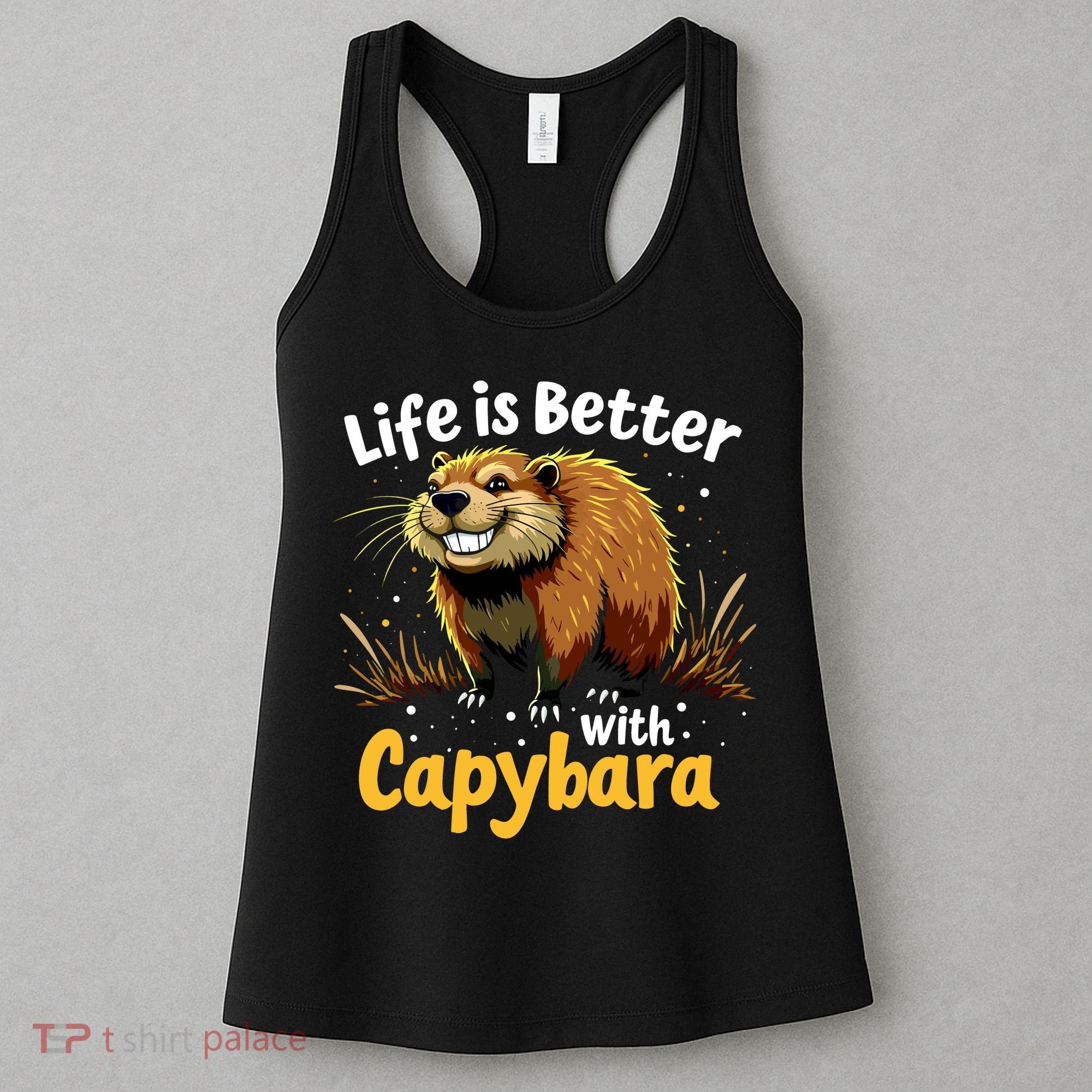 Life Is Better With Capybara Women's Tank Top