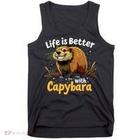 Life Is Better With Capybara Tank Top thumb 0