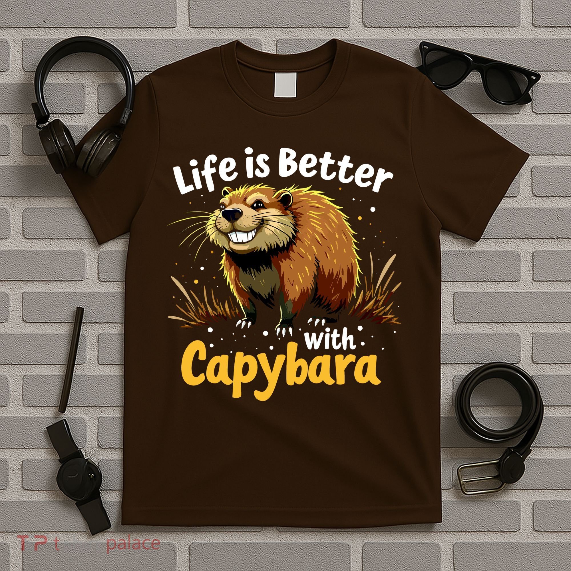 Life Is Better With Capybara T-Shirt