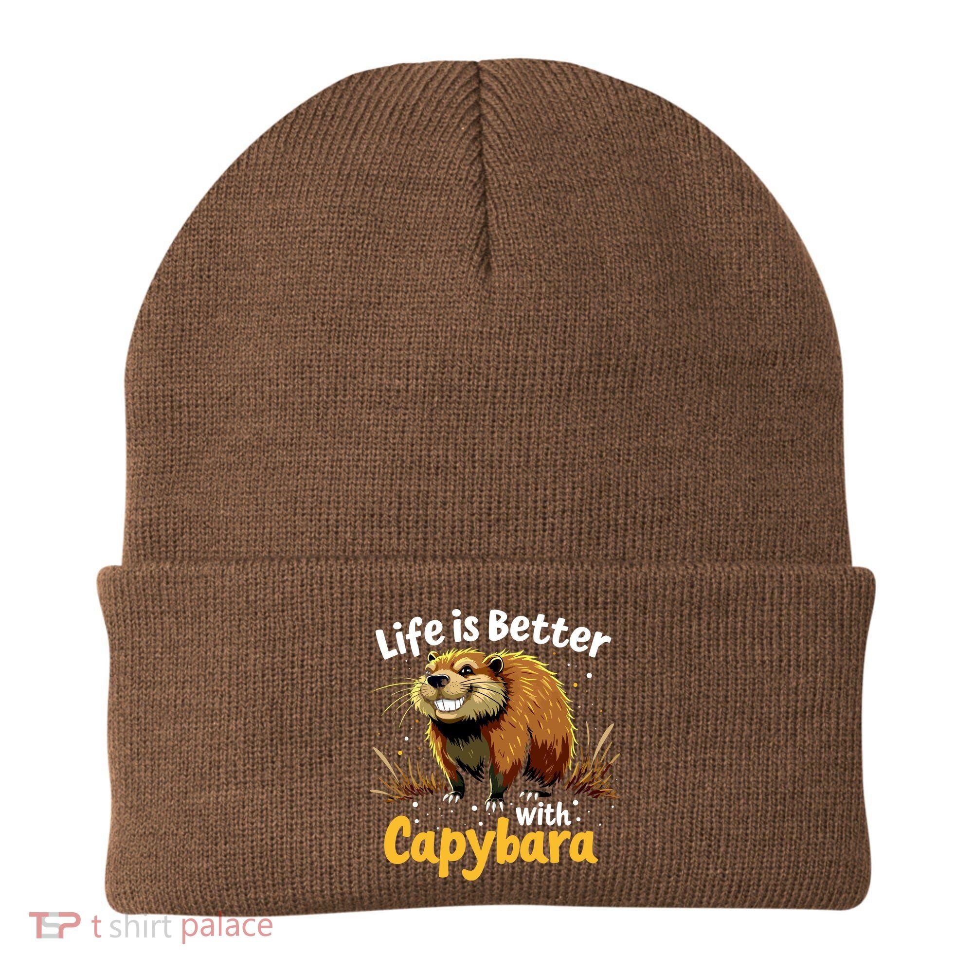 Life Is Better With Capybara Beanie