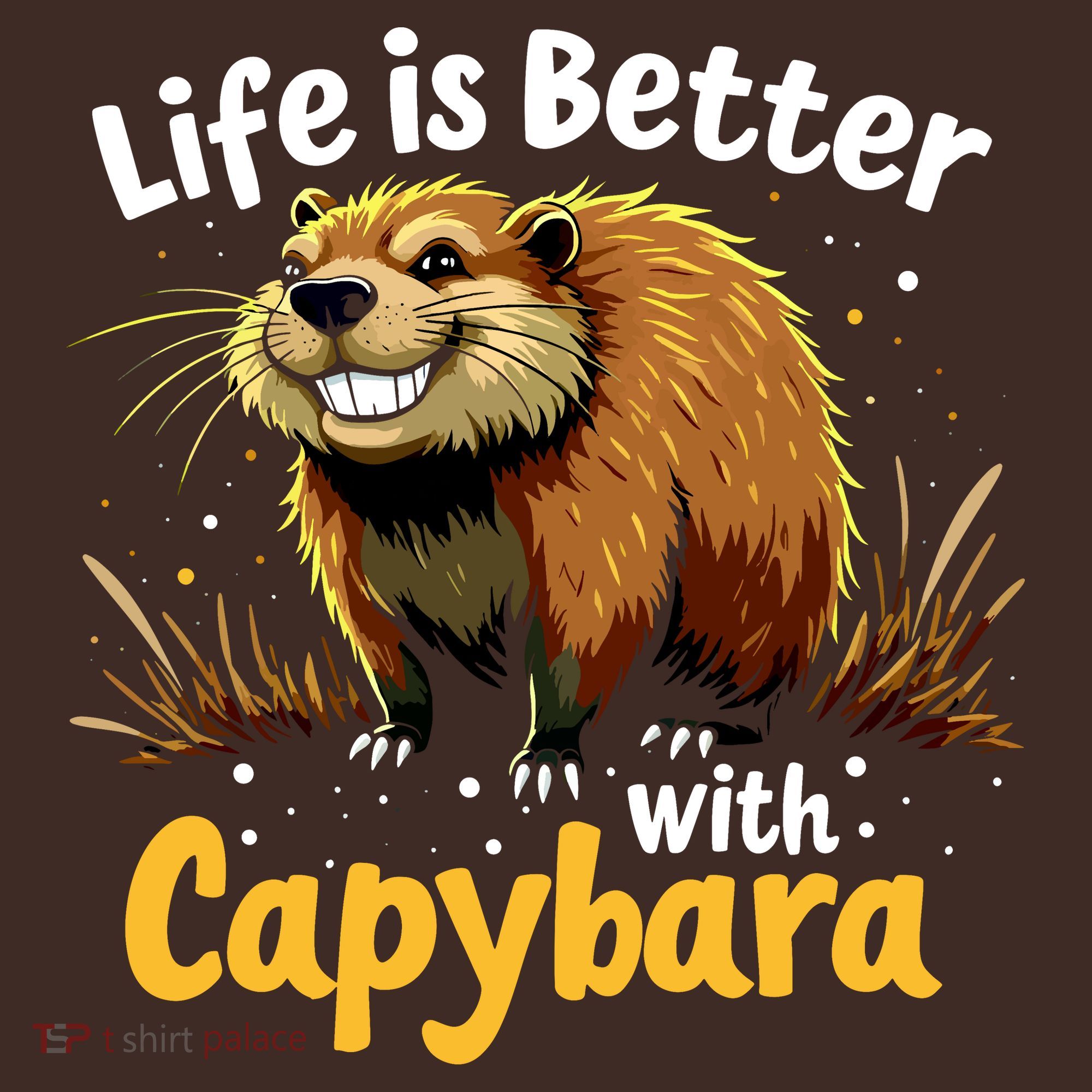 Life Is Better With Capybara Beanie