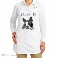 Love Is Boston Terrier Bostie Apron thumb 2