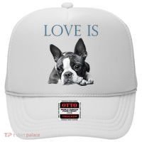 Love Is Boston Terrier Bostie Hat thumb 0