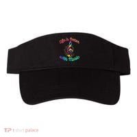 Life Is Better With Music Notes Symbol Tie Dye Musician Visor thumb 0
