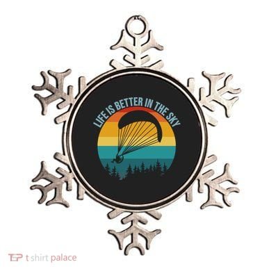 Life Is Better In The Sky Paramotor Pilot Gift Ornament