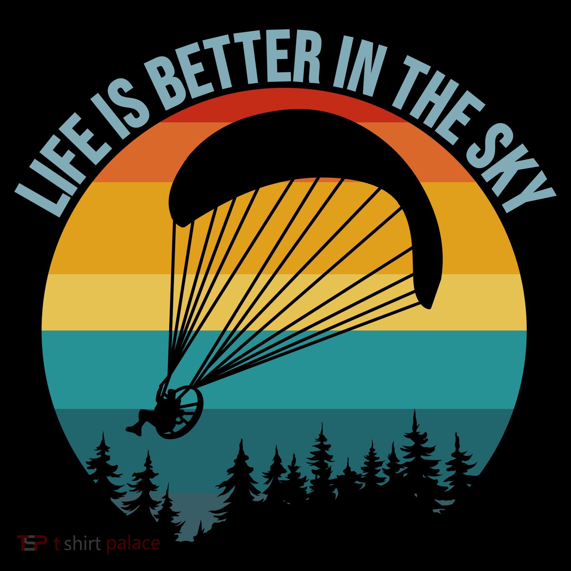 Life Is Better In The Sky Paramotor Pilot Gift Ornament