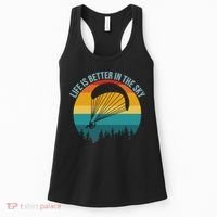 Life Is Better In The Sky Paramotor Pilot Gift Women's Tank Top thumb 0