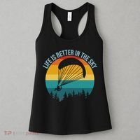 Life Is Better In The Sky Paramotor Pilot Gift Women's Tank Top thumb 3