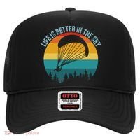 Life Is Better In The Sky Paramotor Pilot Gift Hat thumb 0