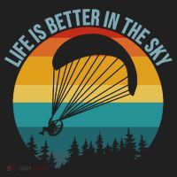Life Is Better In The Sky Paramotor Pilot Gift Hat thumb 2