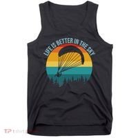 Life Is Better In The Sky Paramotor Pilot Gift Tank Top thumb 0