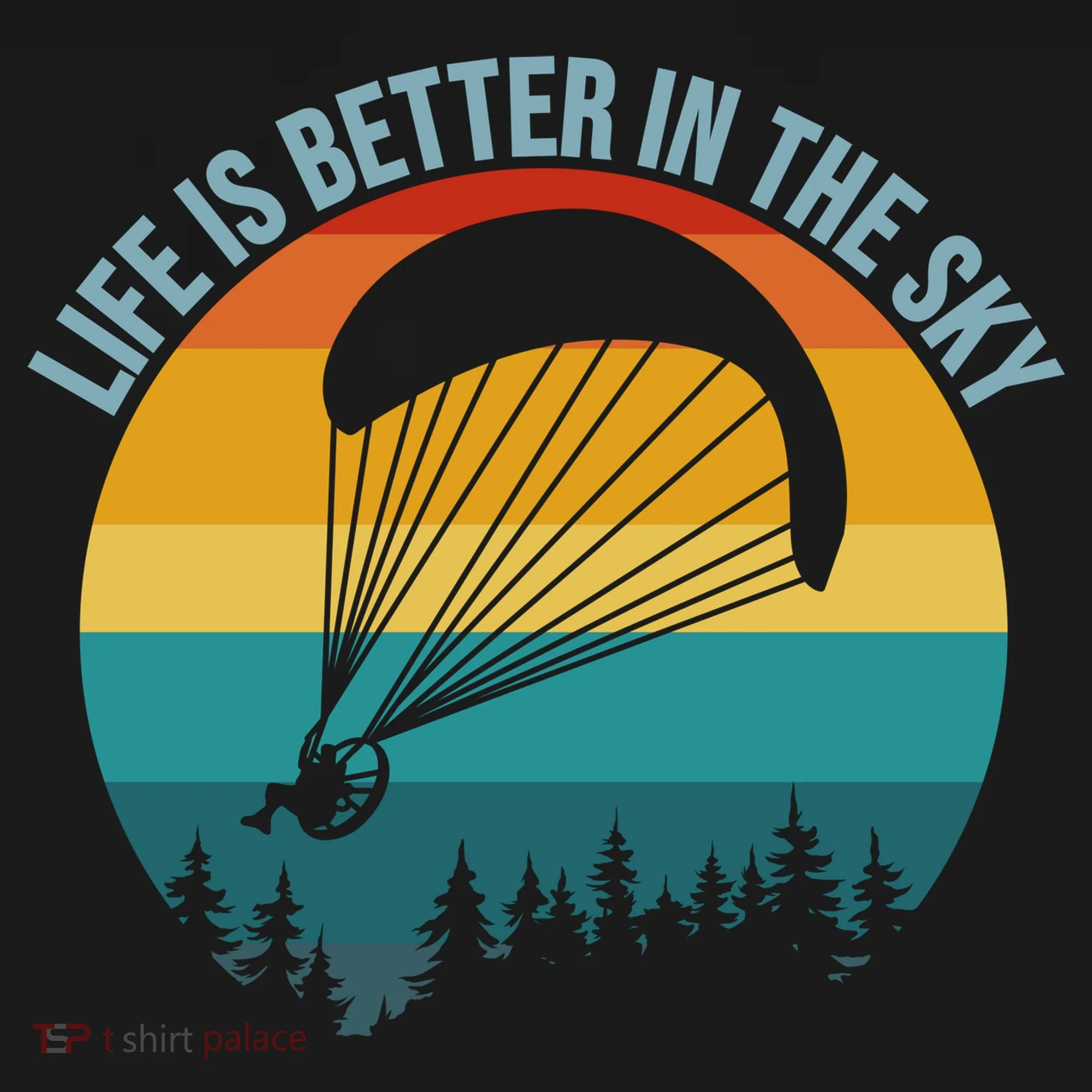 Life Is Better In The Sky Paramotor Pilot Gift Women's Long Sleeve Shirt
