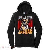 Life Is Better With A Jaguar Funny Jaguars Women's Hoodie thumb 0
