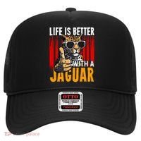 Life Is Better With A Jaguar Funny Jaguars Hat thumb 0