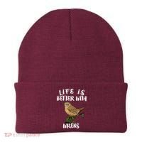 Life Is Better With Wrens Birds Birding Beanie thumb 0