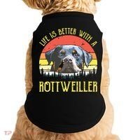 Life Is Better With A Rottweiler Dog Lover Gift Doggie Tank thumb 0