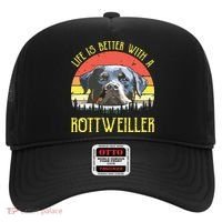 Life Is Better With A Rottweiler Dog Lover Gift Hat thumb 0