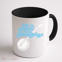 Life Is Better With Bluegrass! Eighties Vibe Banjo Retro Gift Coffee Mug thumb 1