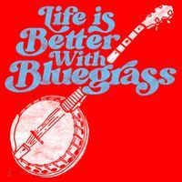 Life Is Better With Bluegrass! Eighties Vibe Banjo Retro Gift Santa Hat thumb 1