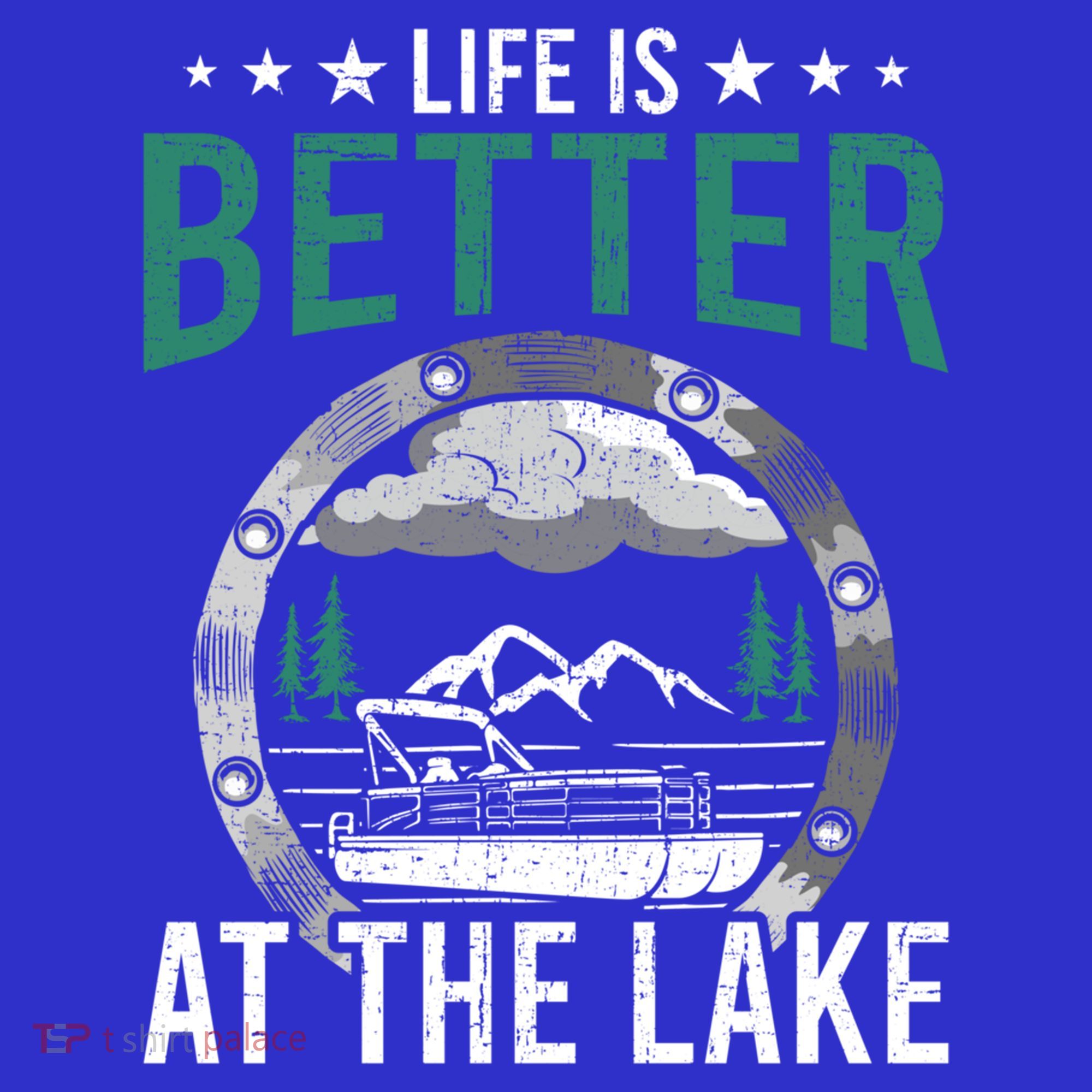 Life Is Better At The Lake Pontoon Boat Pontooning Gift Kids Long Sleeve Shirt