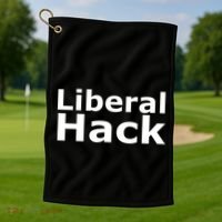 Liberal Hack Golf Towel thumb 1