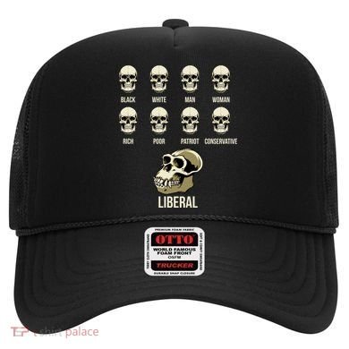 Liberal Monkey Black White Man Woman Rich Poor Patriot Conservative Hat