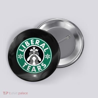 Liberal Tears MAGA Donald Trump Button