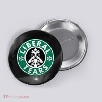 Liberal Tears MAGA Donald Trump Button thumb 0