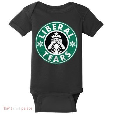 Liberal Tears MAGA Donald Trump Baby Bodysuit