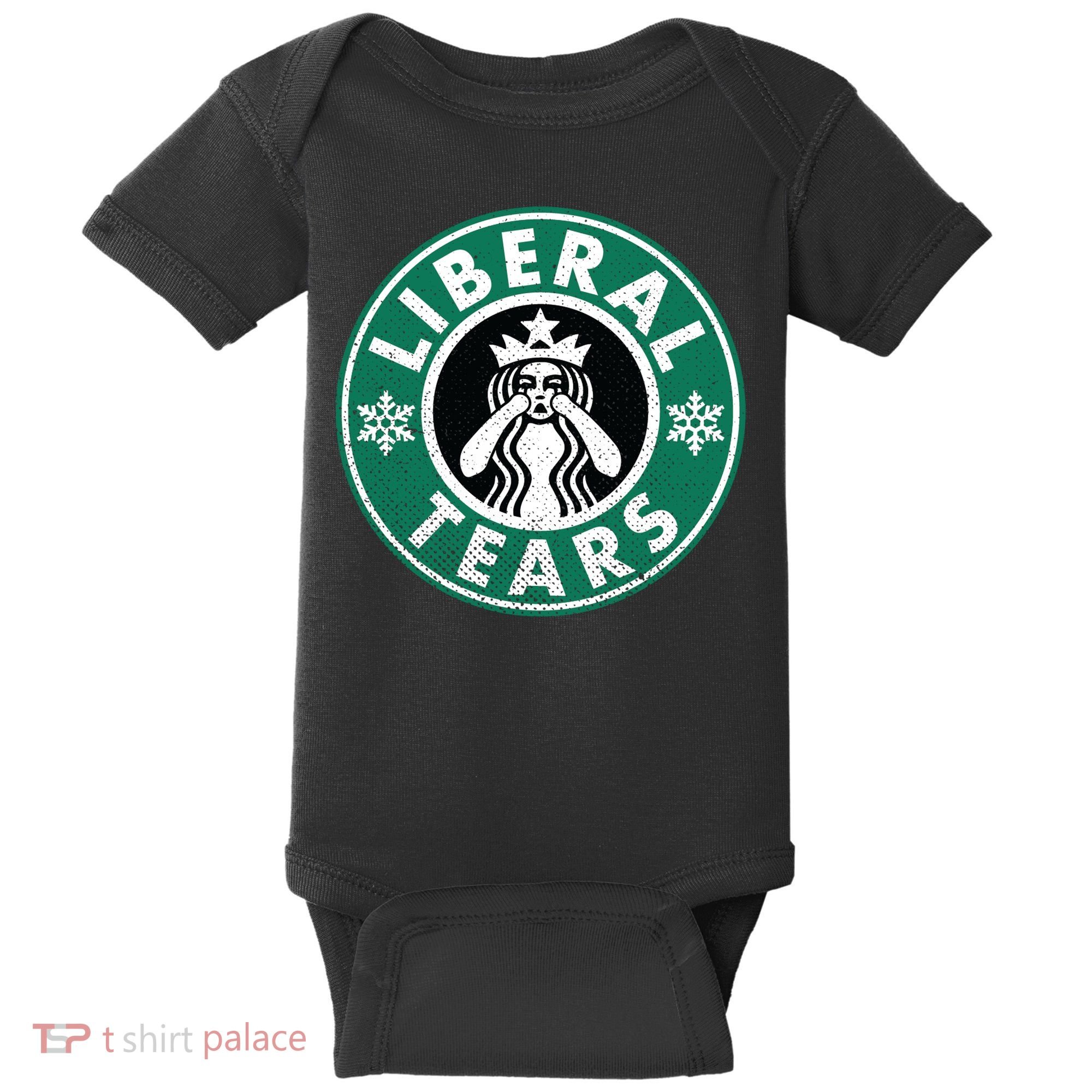 Liberal Tears MAGA Donald Trump Baby Bodysuit