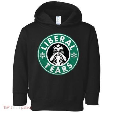 Liberal Tears MAGA Donald Trump Toddler Hoodie