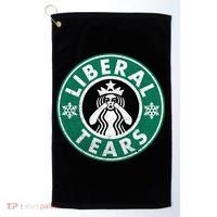 Liberal Tears MAGA Donald Trump Golf Towel thumb 0
