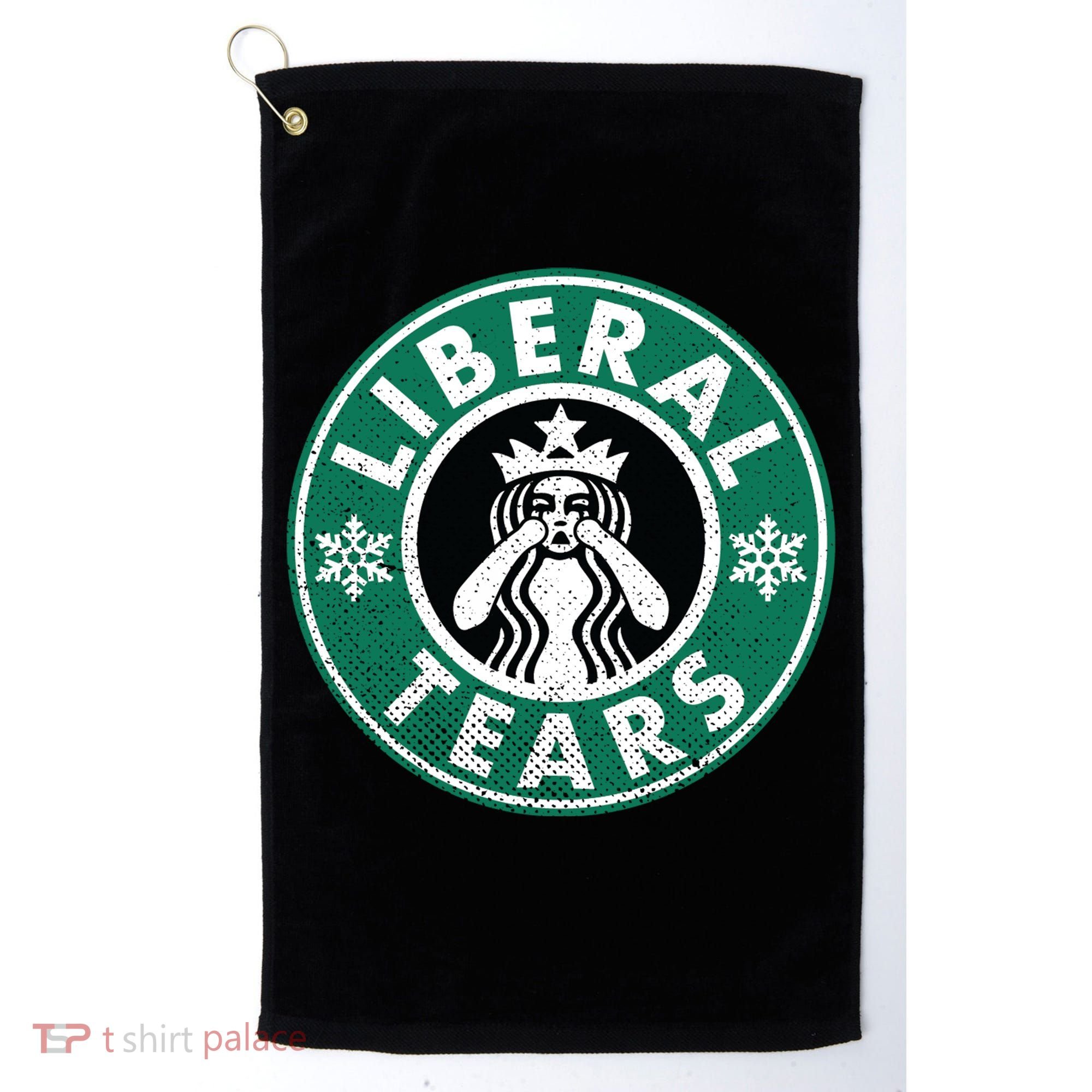 Liberal Tears MAGA Donald Trump Golf Towel