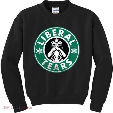 Liberal Tears MAGA Donald Trump Kids Sweatshirt