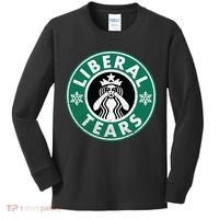 Liberal Tears MAGA Donald Trump Kids Long Sleeve Shirt thumb 0
