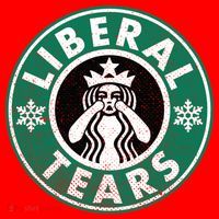 Liberal Tears MAGA Donald Trump Santa Hat thumb 1