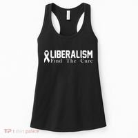Liberalism Find The Cure Women's Tank Top thumb 0