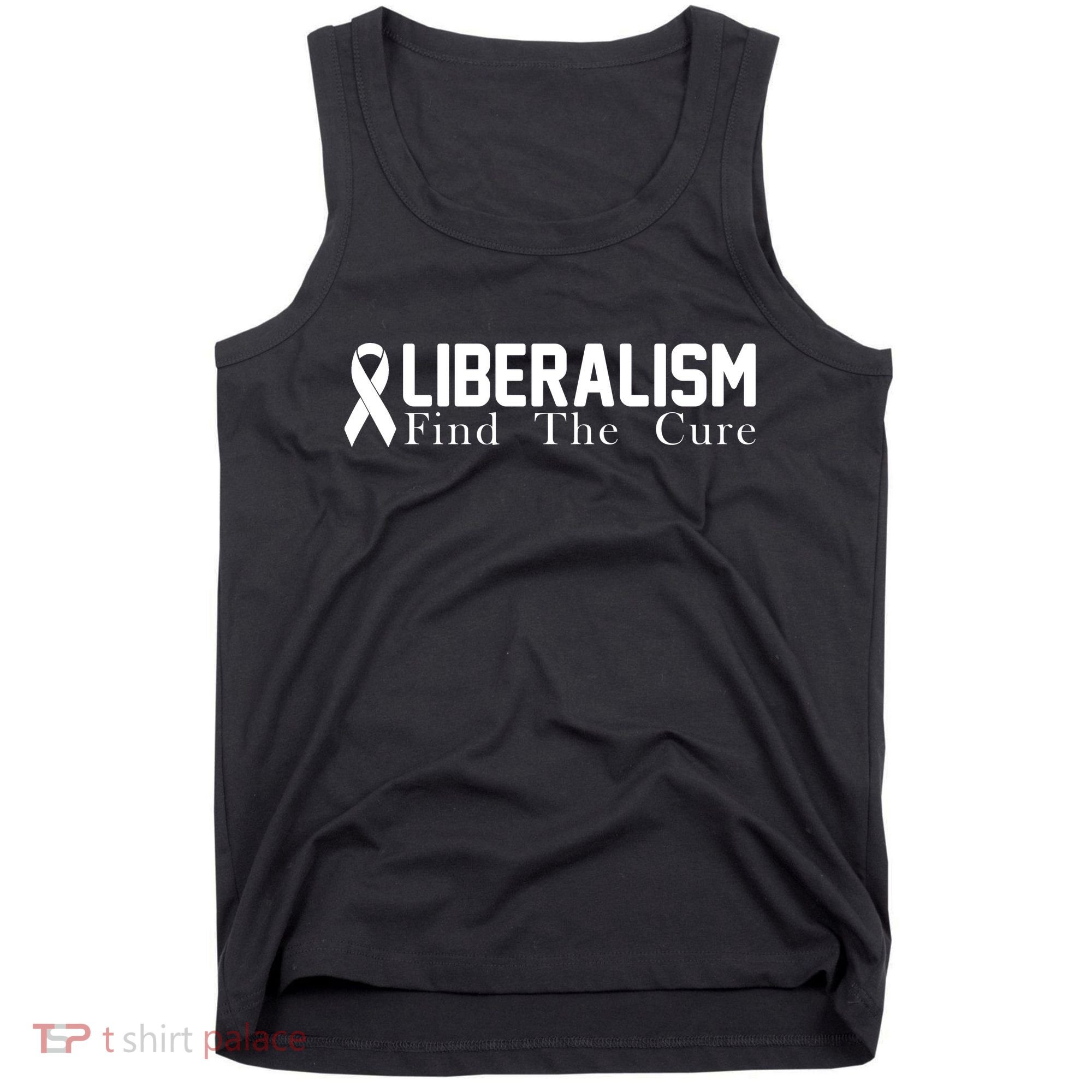 Liberalism Find The Cure Tank Top
