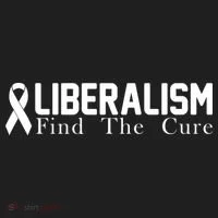 Liberalism Find The Cure Golf Towel thumb 3