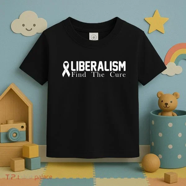 Liberalism Find The Cure Toddler T-Shirt