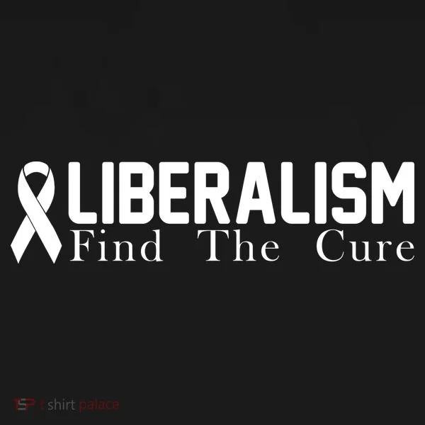 Liberalism Find The Cure Kids Hoodie